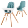 Kinderkraft stolica za hranjenje TIXI Turquoise (KKKTIXITRQ0000)