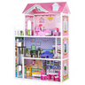 Eco Toys drvena kućica za lutke sa liftom STRAWBERRY RESIDENCE (TL43004C)