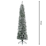 Jelka Pencil pine snowy, visina 210cm (68.4022)