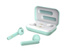 TRUST Primo Touch Bluetooth Earphones Mint, charging case, micro-USB charge cable