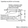 Bosch ugradna kompaktna rerna sa mikrotalasnom funkcijom CMG778NB1