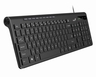 GENIUS Slimstar 230II USB US crna tastatura