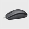 Logitech M100 Corded Mouse Black (910-006652)