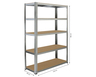 FIELDMANN FDR 1820 Metalni regal sa policama
