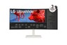 Monitor 38 LG UltraWide 38WR85QC-W, WQHD, IPS, Zakrivlljenji,  G-SYNC, FreeSync, 144Hz, 1ms, HDMI, DP