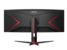 Monitor 34 AOC CU34G2X/BK, WQHD, VA, Freesync, zakrivljeni, 144Hz, 1ms, HDMI, DP, VGA, gaming