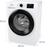 Gorenje inverter mašina za pranje veša WPNEI82A1SWIFI