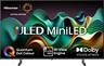 Hisense Mini-LED ULED TV 50" 50U6NQ, 4K Ultra HD, VIDAA OS Smart TV, Full Array Local Dimming, Hi-View Engine with AI Picture, Quantum Dot Colour, Dolby Vision-Atmos