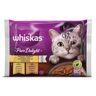 Whiskas kesice Pure delight izbor zivine 4x85gr