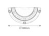 Rabalux Zidne lampe Laretta 3712