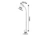 Rabalux Podne lampe Daron 5240