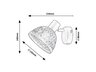 Rabalux Spot rasveta Rattan 3133