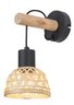 Rabalux Zidne lampe Rattan 71025