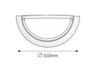 Rabalux Zidne lampe Ufo 5163