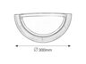 Rabalux Zidne lampe Ufo 5407