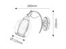 Rabalux Zidne lampe Joel 2269