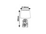 Rabalux Stone lampe Sonal 4549