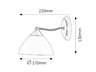 Rabalux Zidne lampe Regina 8171