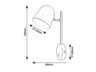 Rabalux Zidne lampe Egon 5243
