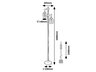 Rabalux Podne lampe Fabian 5246