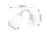 Rabalux Zidne lampe Rafaella 7231