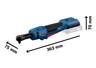Bosch Professional Akumulatorski ključ sa čegrtaljkom GRC 18V-60 06019N8001