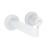 Hansgrohe Finoris 170 Matt White uzidna baterija (slavina) za umivaonik sa odlivnim ventilom sifona nezatvorivim 76051700