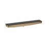 Hansgrohe Rainfinity Brushed Bronze zidni priključak za tuš creva sa držačem ručnog tuša levo i policom 26843140