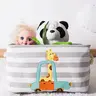 KINDER HOME Kutija za odlaganje igračaka i odeće siva GH-KK02