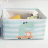 KINDER HOME Sklopiva kutija za odlaganje igračaka i odeće plava GH-KK01
