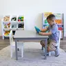 KINDER HOME Polica sa 9 kutija za odlaganje bela JVTR-3006