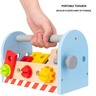 KINDER HOME Drveni alat u torbi,set za igru V03D150