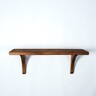 Meda furniture Drvena Polica orah