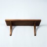 Meda furniture Drvena Polica orah