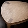 Meda furniture Drvena hoklica M Hrast