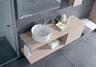 Jika Cubito Pure White umivaonik (lavabo) 40x40x16 nadgradni okrugli 8.1842.0.000.112.1