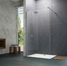 Huppe fiksni samostojeći tuš panel 80cm H=200 cm HUP21H016980
