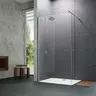 Huppe fiksni samostojeći tuš panel 120 cm visina 200 cm HUP21H0169120