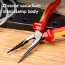 DELI Špicasta klešta VDE prava 180mm EDL512108