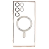 Magsafe Samsung S25 Ultra, Gold Silikonska Maska