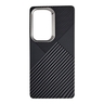 Carbon Ornament Samsung S25 Ultra, Black Silikonska Maska