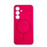 Magsafe Lux Samsung S25, Pink Silikonska Maska