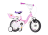 Bicikl visitor lovely little princess 12" roze