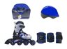 Roler pw-116a goal plavi set pvc abec5 s(30-33)