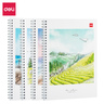 DELI SVESKA  B5 SPIRALNA SLOW LIFE 60 lista, 70g papir, DIKTO ELB560
