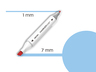 DELI MARKER SKETCH  76 NEBO PLAVA 70801A-76