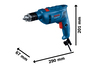 Bosch Professional Udarna bušilica GSB 600 06011A0321