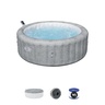 Bestway Đakuzi Bali 1.96mx71cm sivi ratan  980l
