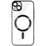 Magsafe iPhone 15, Black Silikonska Maska