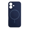 Magsafe Lux iPhone 16, Navy Blue Silikonska Maska